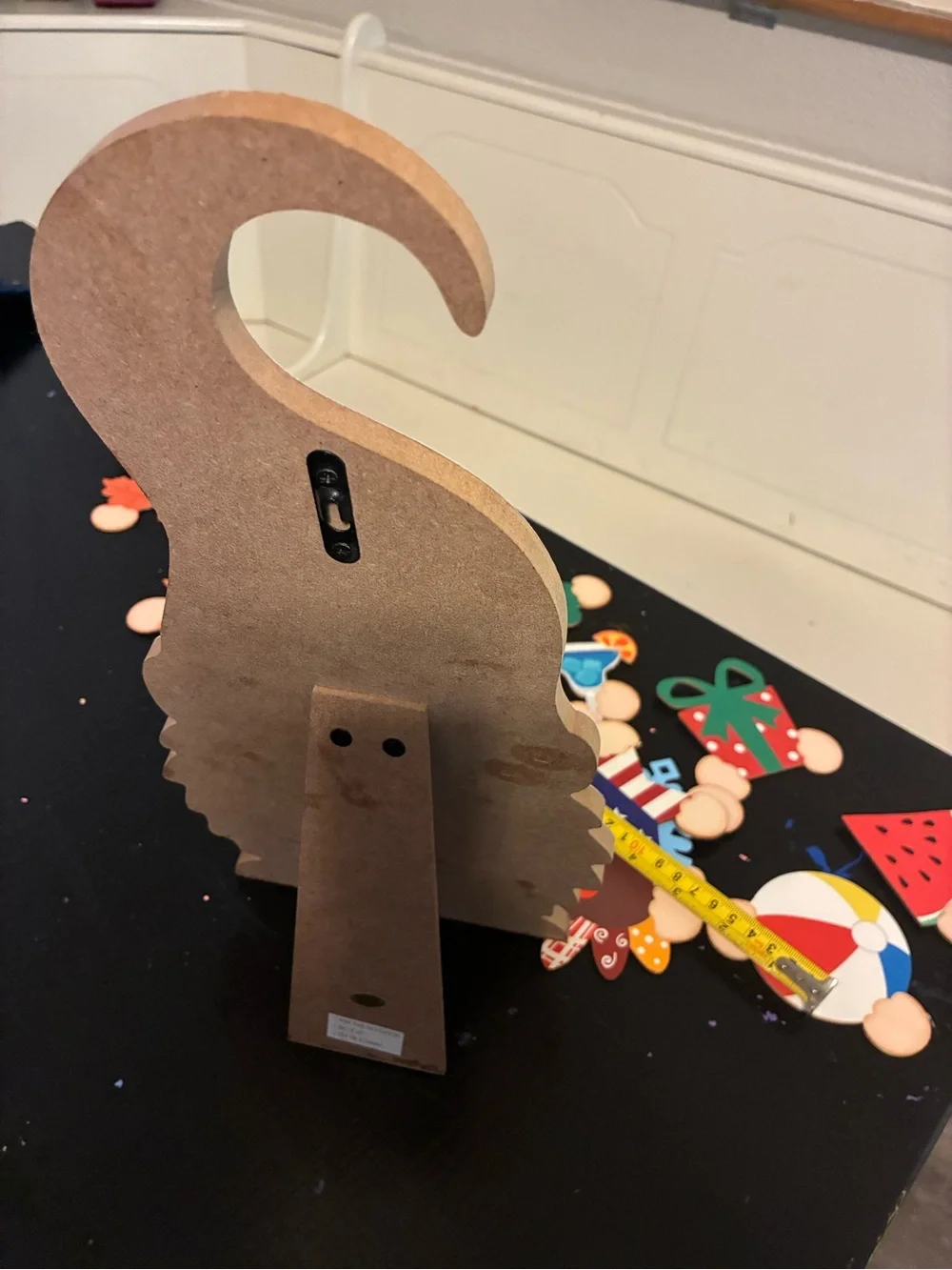 Wooden Gnome Interchangeable Holiday Door Hanger